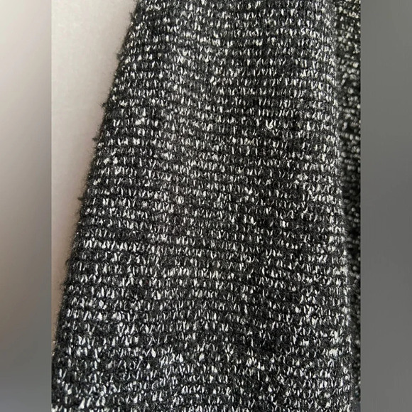 Merrell Women's  Talley Swacket Sweater Jacket Black Tweed Tie Waist Sz S - Picture 10 of 15